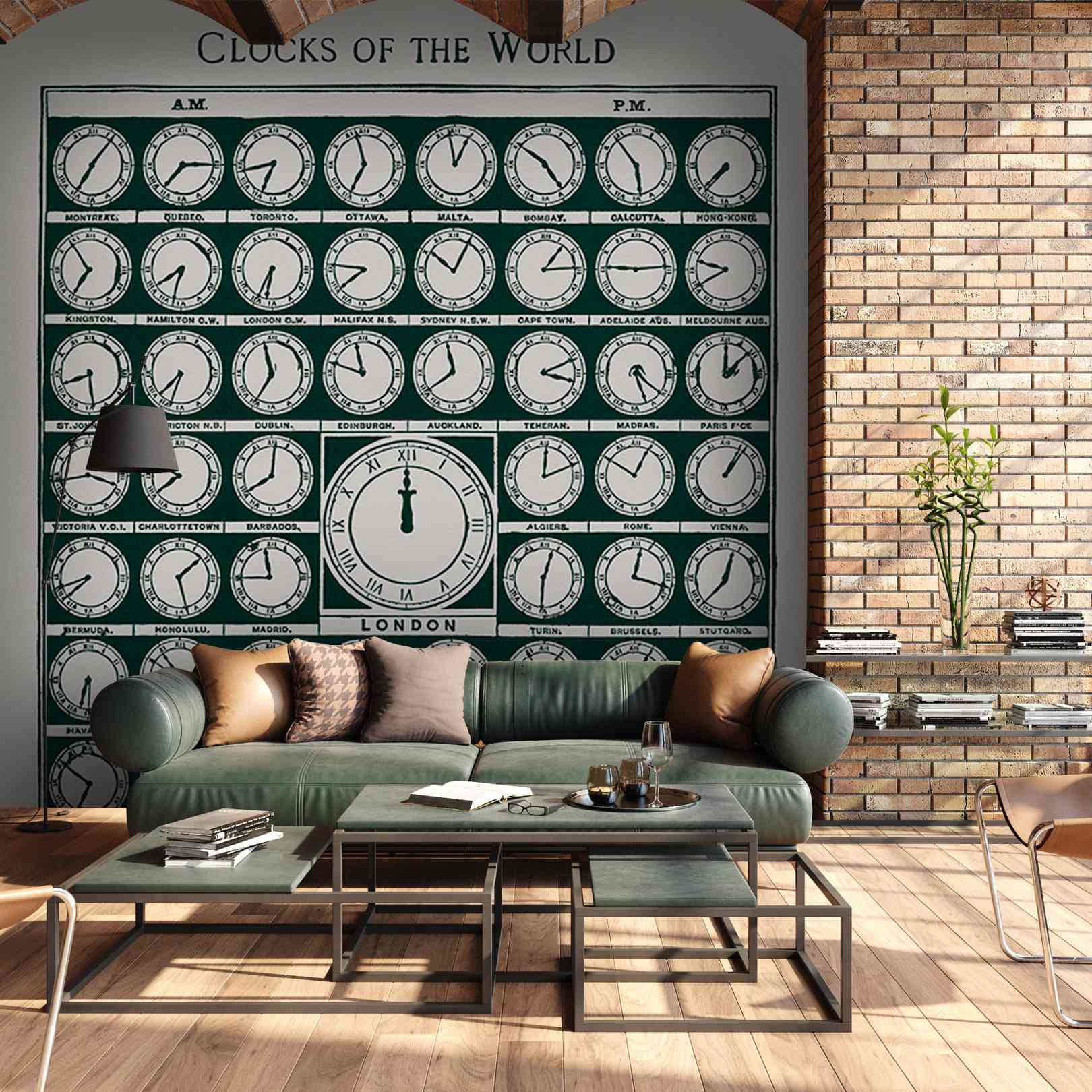 Panoramic Wallpaper Clocks...