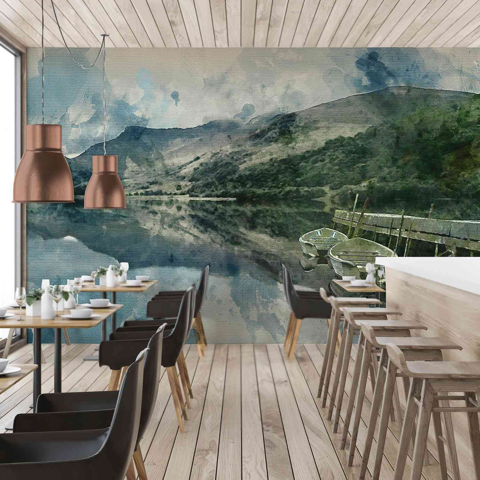 Panoramic Wallpaper Le Ponton
