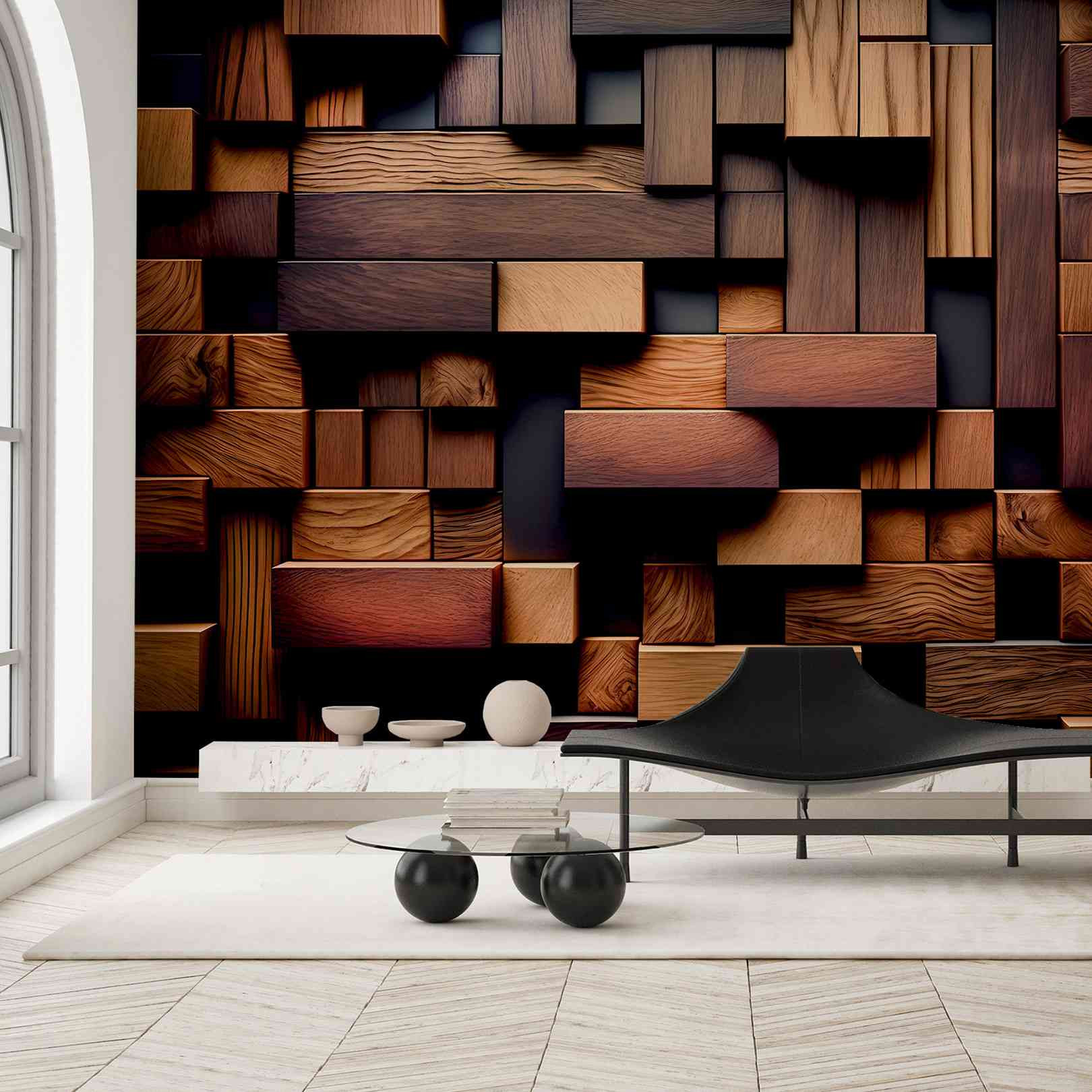 Décor panoramique Wood wall