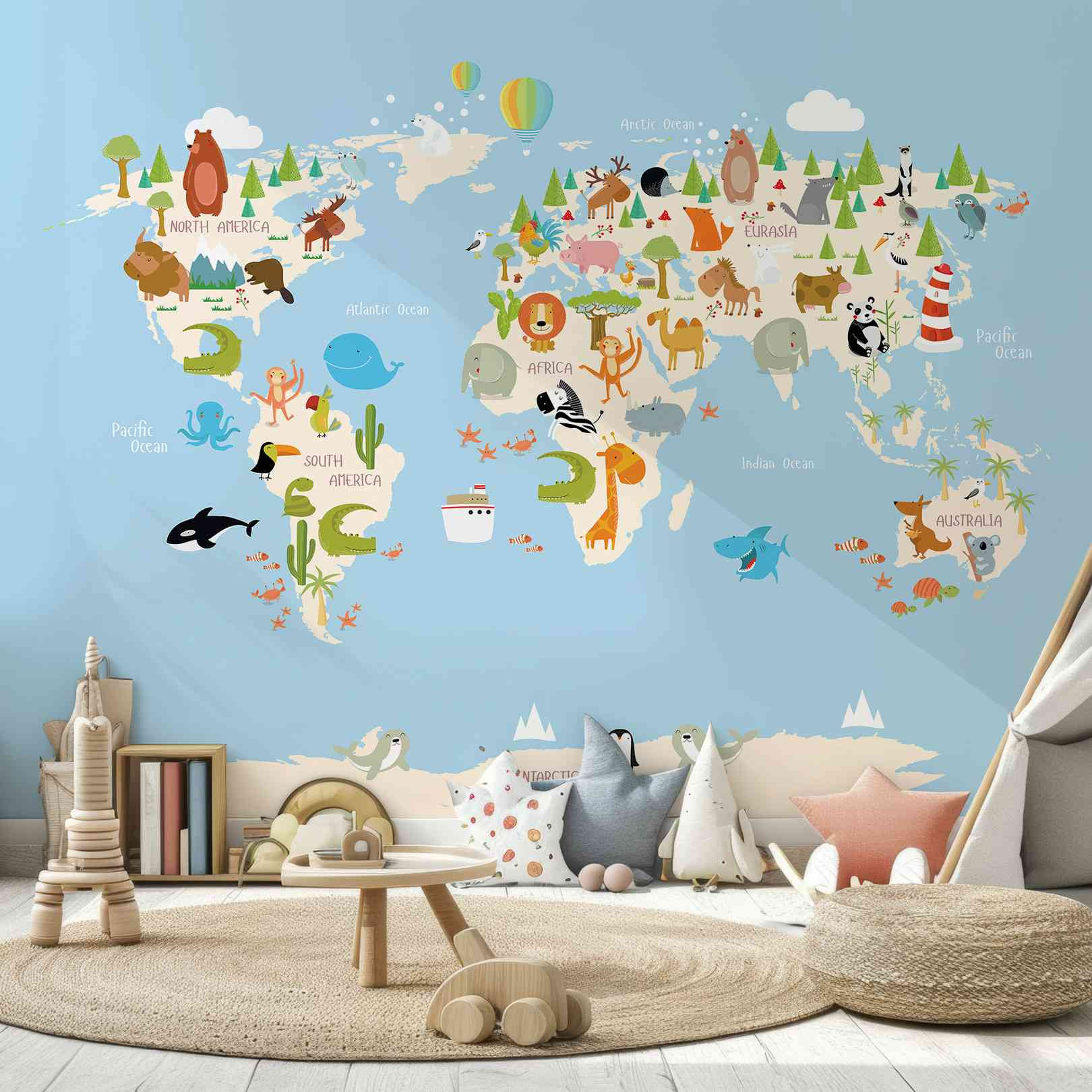 Panoramic Wallpaper World...